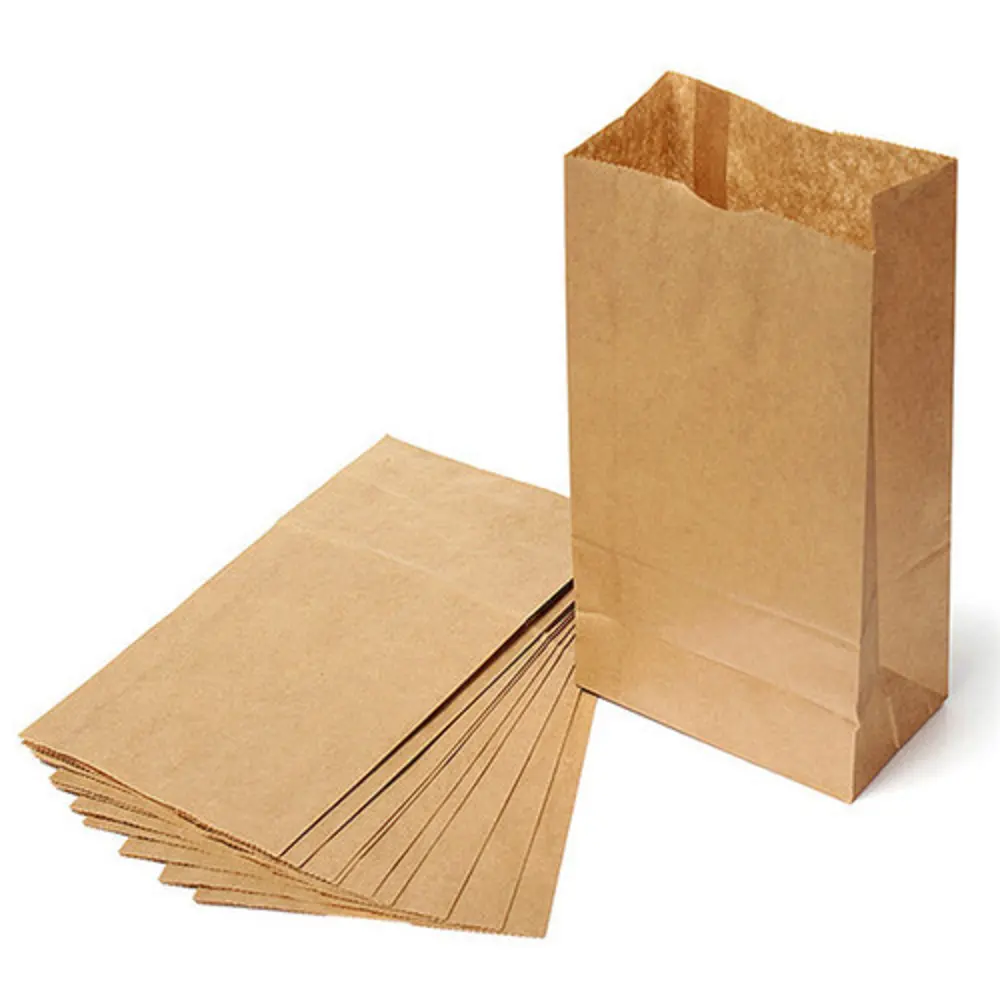 SOS 8 BROWN PAPER BAG 300x154x100mm 49gsm (C243S0010)