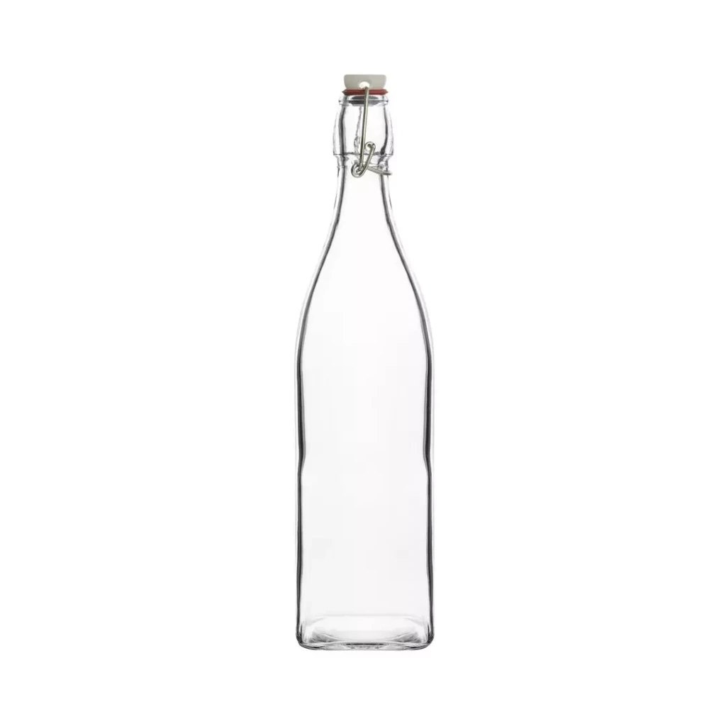 [TI68501] GLASS BOTTLE 1.0lt SQUARE