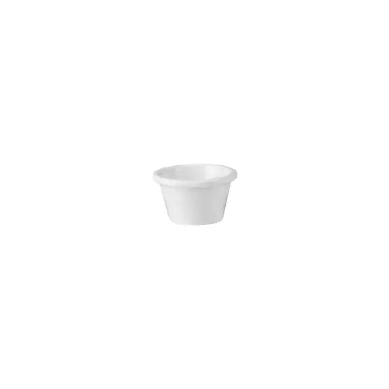 [TI69652] MELAMINE RAMEKIN 80x45mm - 90ml WHITE