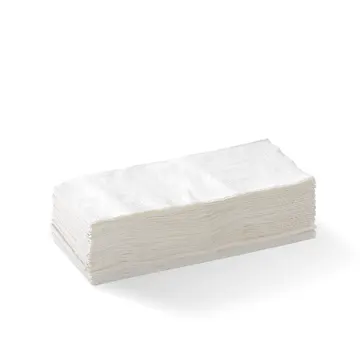 [TTEZ] LUNCH NAPKIN WHITE 1PLY 1/8 FOLD Z-FOLD
