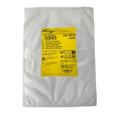 VACUUM CHANNEL BAG 300x150mm