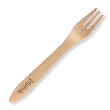 19CM COATED WOOD FORK