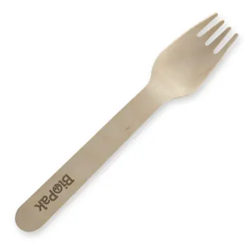 16cm COATED WOOD FORK HY-16F-COATED CT40102