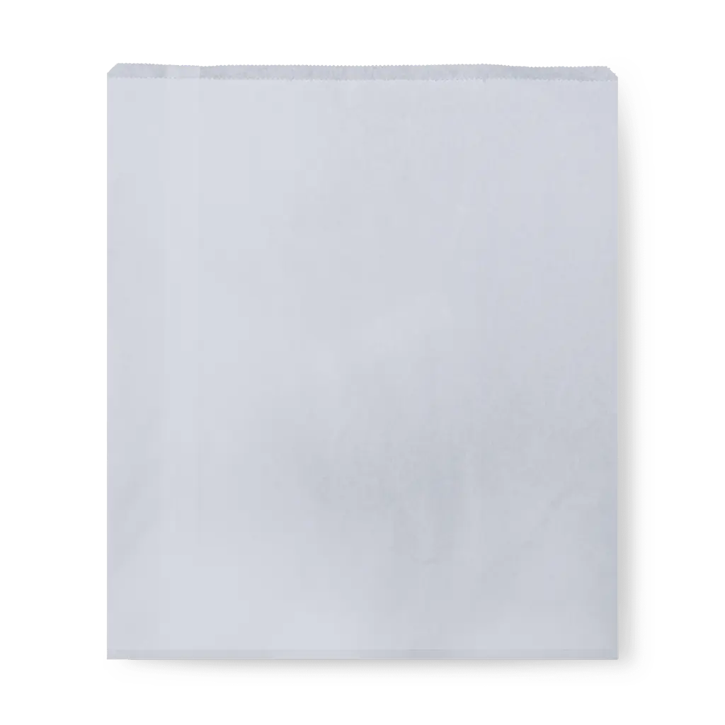 FLAT LGE RECORD BAG WHITE 396 X 310 A610S0001