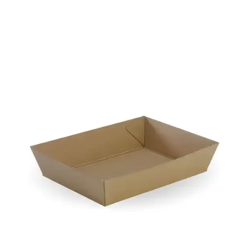[BBT3] CORRUGATED BROWN BOARD TRAY 3 (base)
