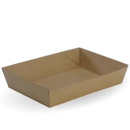 [BBT5] CORRUGATED BROWN BOARD TRAY 5 (base)