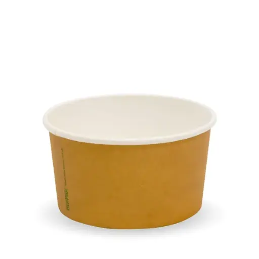 [BIOBBBIC5] BIOCUP KRAFT LOOK ICE CREAM MEDIUM