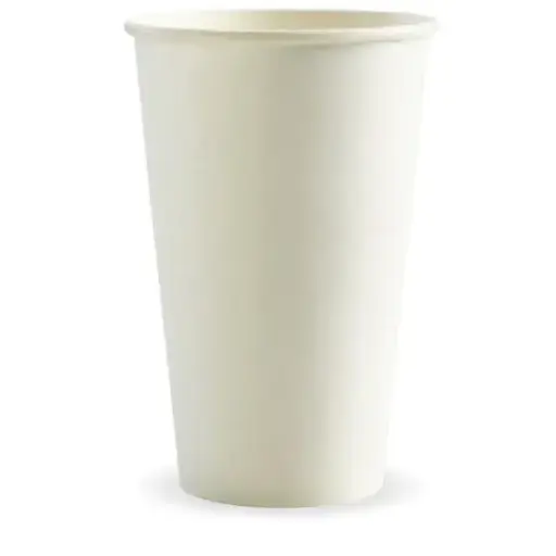 [BIOBC16W] BIOCUP 16oz (90mm) SINGLE WHITE