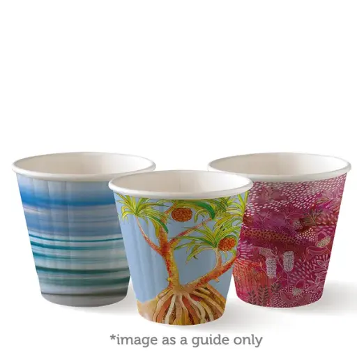 [BIOBC8DW90ART] BIOCUP 8oz (90mm) DOUBLE WALL ART SERIES