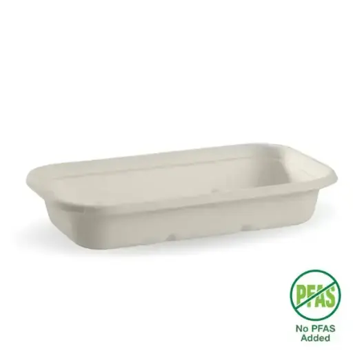 [BIOBLB750W] BIOCANE LUNCH BOX BASE WHITE 750mL B-LB-750-W-PF 230x130x40