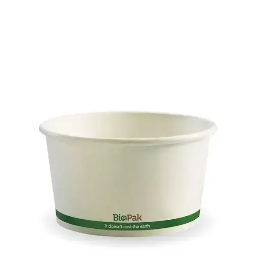 [BIOBSC12] BIOBOWL 12oz PAPER BOWL WHITE