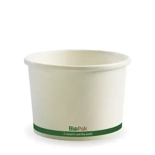 [BIOBSC16] BIOBOWL 16oz PAPER BOWL WHITE