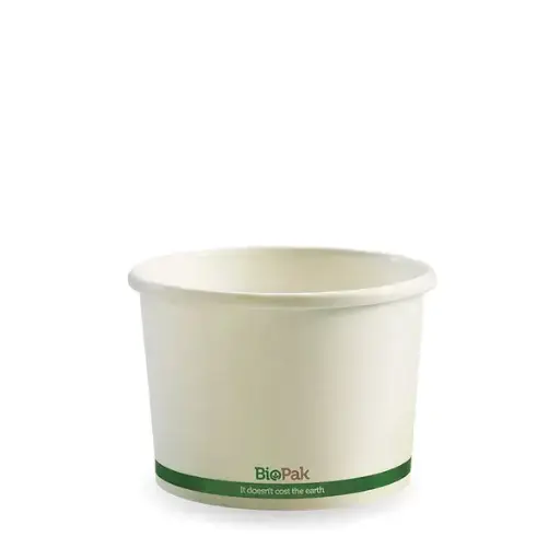 [BIOBSC8] BIOBOWL 8oz PAPER BOWL WHITE