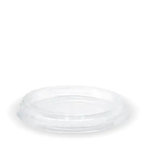 [BIOC76F] BIO CLEAR DOME LID to suit 60-280ML CLEAR BIOCUP LID (NO HOLE)
