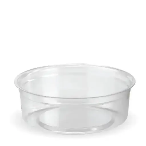 [BIOP240] BIOBOWL 240mL ROUND CLEAR PLA BOWL (use C121 LID)