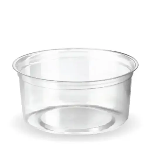 [BIOP360] BIOBOWL 360mL ROUND CLEAR PLA BOWL (use C121 LID)