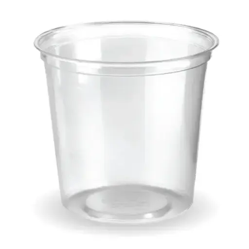 [BIOP700] BIOBOWL 700mL ROUND CLEAR PLA BOWL (use C121 LID)