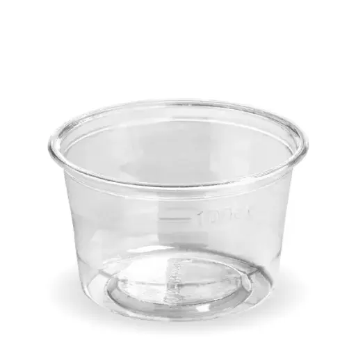 [BIOR140] BIOCUP 140ml PLA CLEAR SAUCE CUP