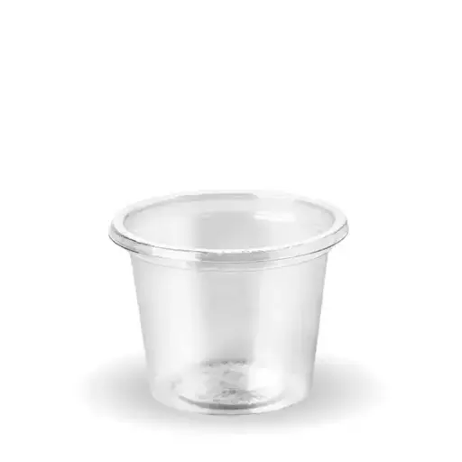 [BIOU30YHF] 30ml CLEAR PLA SAUCE BIOCUP