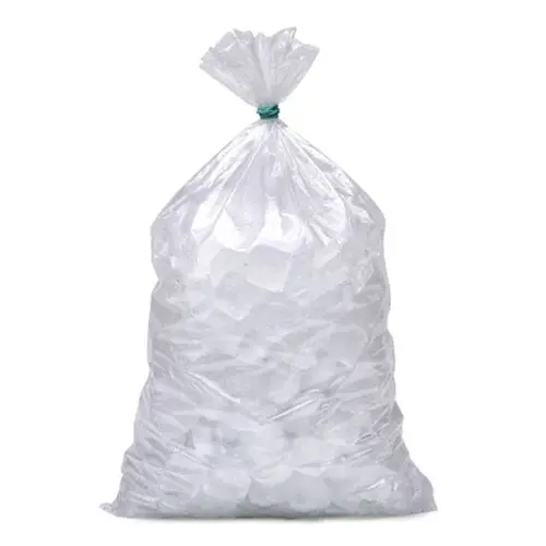 [LD66040550] LOW DENS BAG 660mm x 405mm x 60um (PLAIN ICE BAG 5KG)