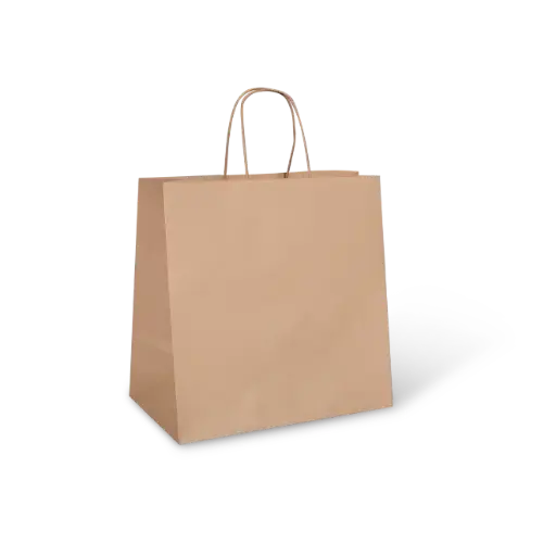 [PTHTAS] PTH SMALL TAKE AWAY BROWN BAG 300x300x175 (BAG-TA-T-LARGE) (UBER size)